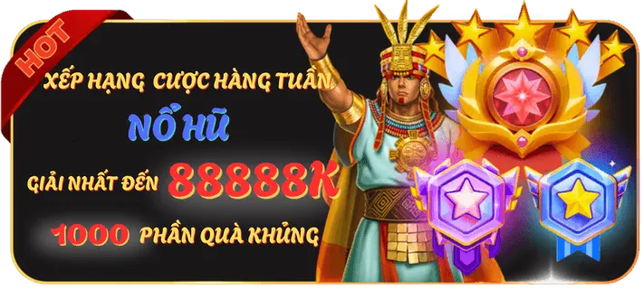 Hoàn trả hàng tuần lk88 nổ hũ